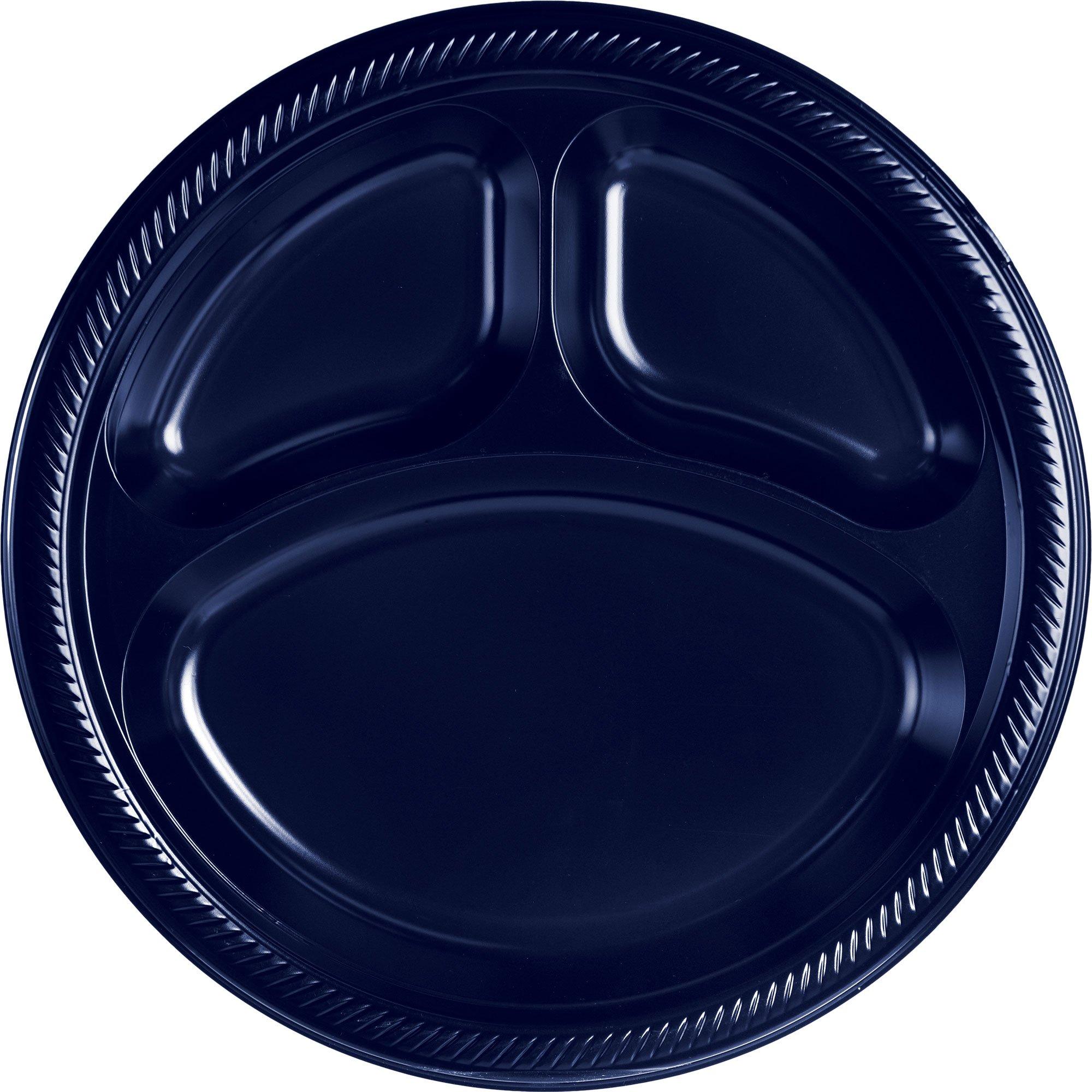 Blue shop disposable plates